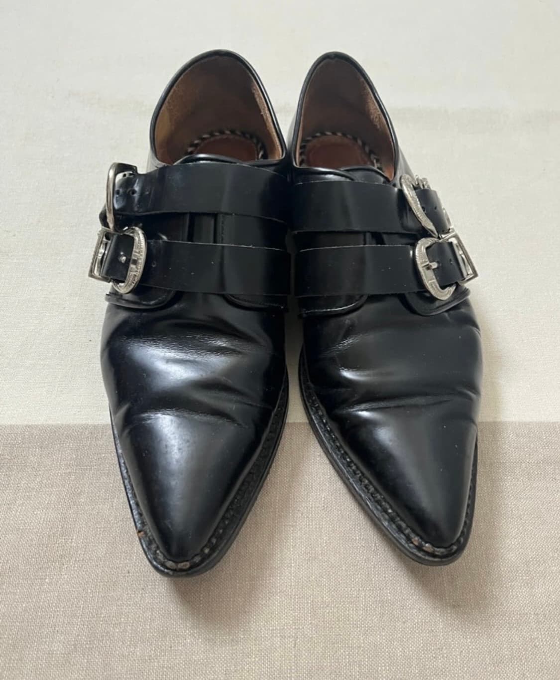 Toga pullar 웨스턴 버클 더비슈즈 토가 몽크스트랩 상품이미지3