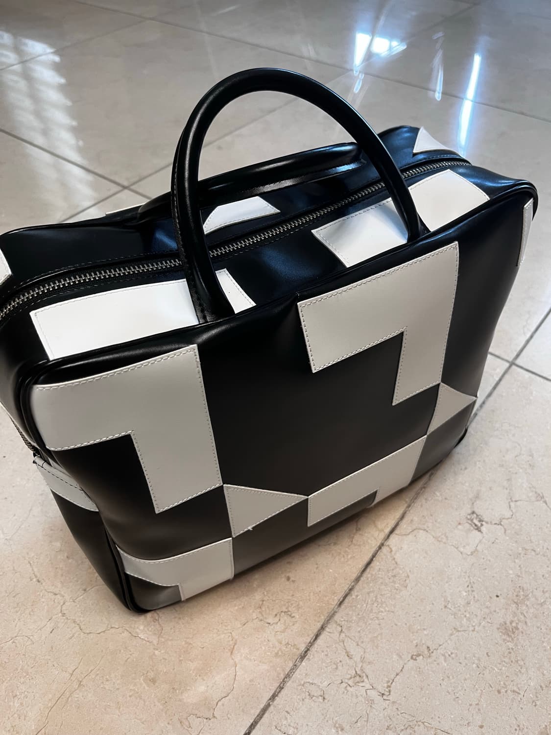 꼼데가르송 기하학 패턴 토트백 (리미티드 제품) 상품이미지3