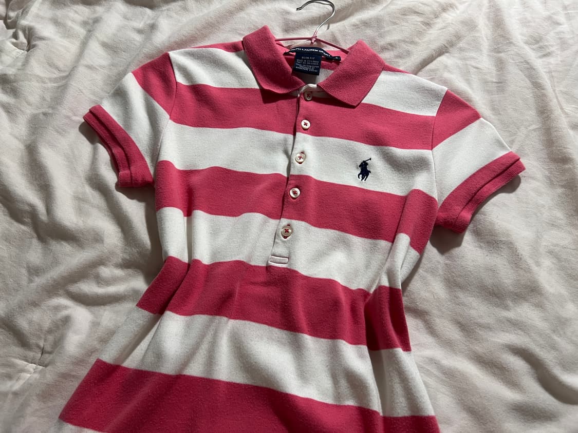 폴로 흰핑 딱붙 카라티 상품이미지3