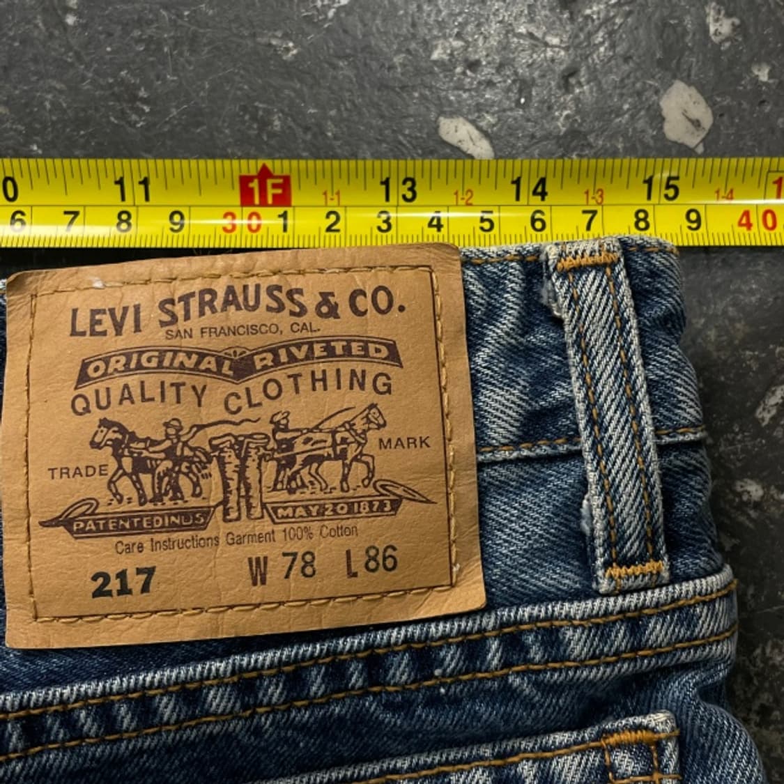 31 리바이스 217 오렌지탭 청바지 상품이미지8