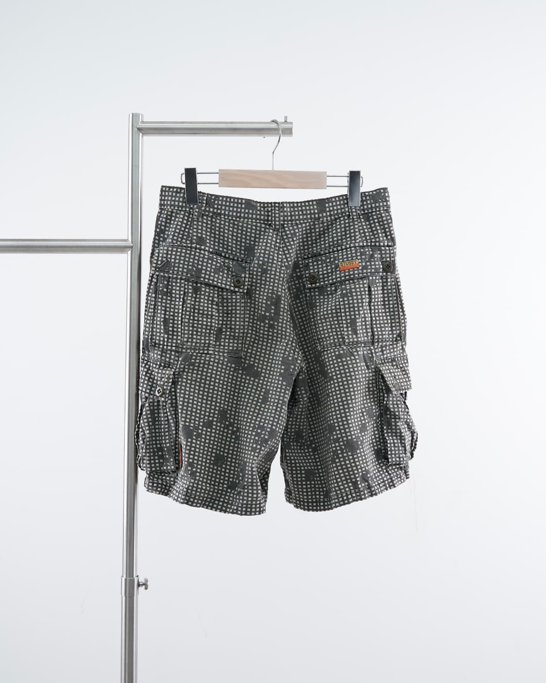 Stussy 90‘s 올드 체크 패턴 포켓 팬츠 상품이미지2