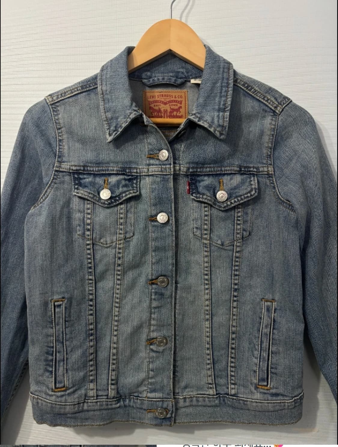 리바이스 여성 데님 청자켓 55 상품이미지2