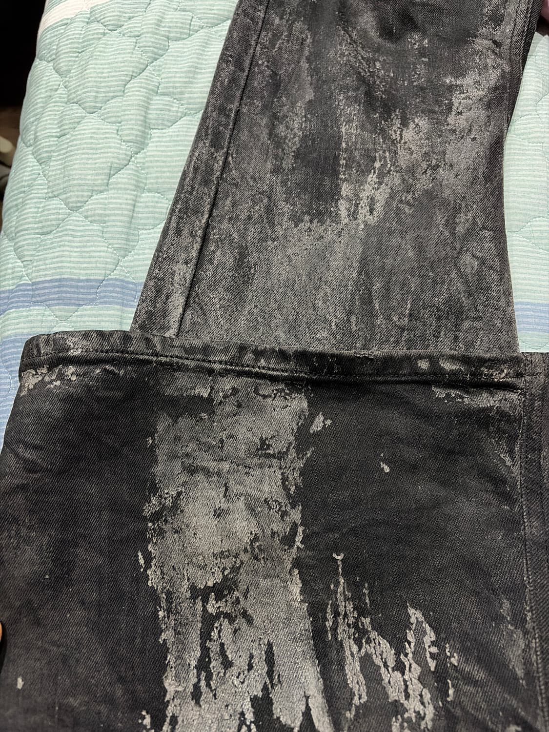 에모스탠스클럽 펜타그램 코티드 배기 플레어 상품이미지5