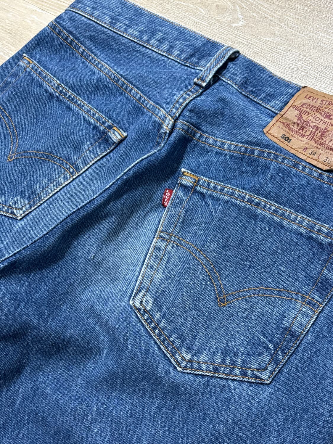 90‘s Levi’s 501 denim pants 리바이스 501 데님 상품이미지9