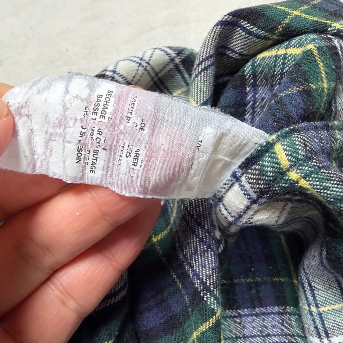 엘엘빈 체크 셔츠 남방 상품이미지4