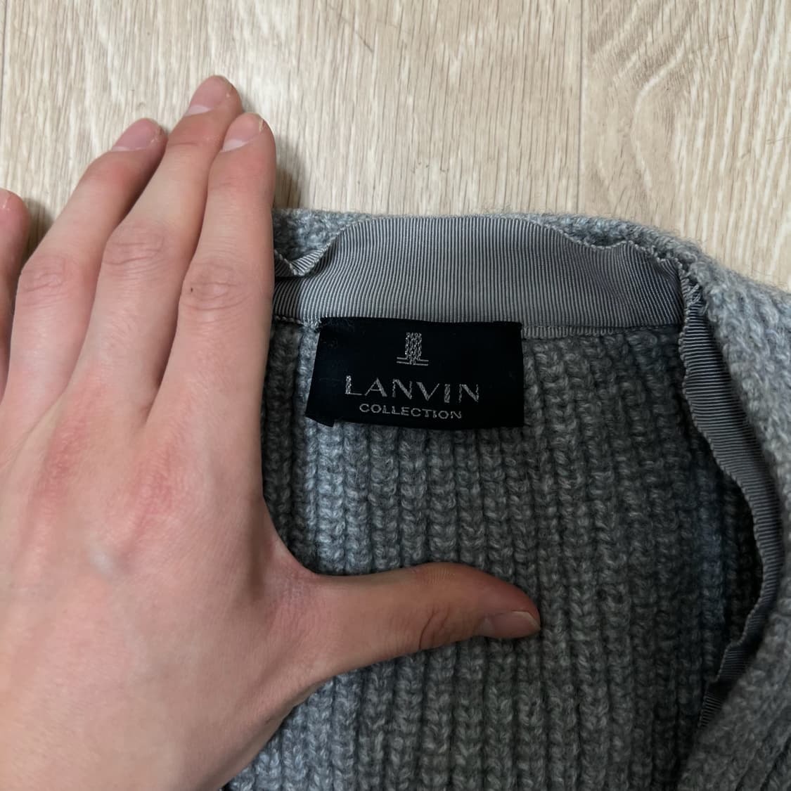 랑방 컬렉션 여성 모헤어 오픈 가디건 S/90  상품이미지4