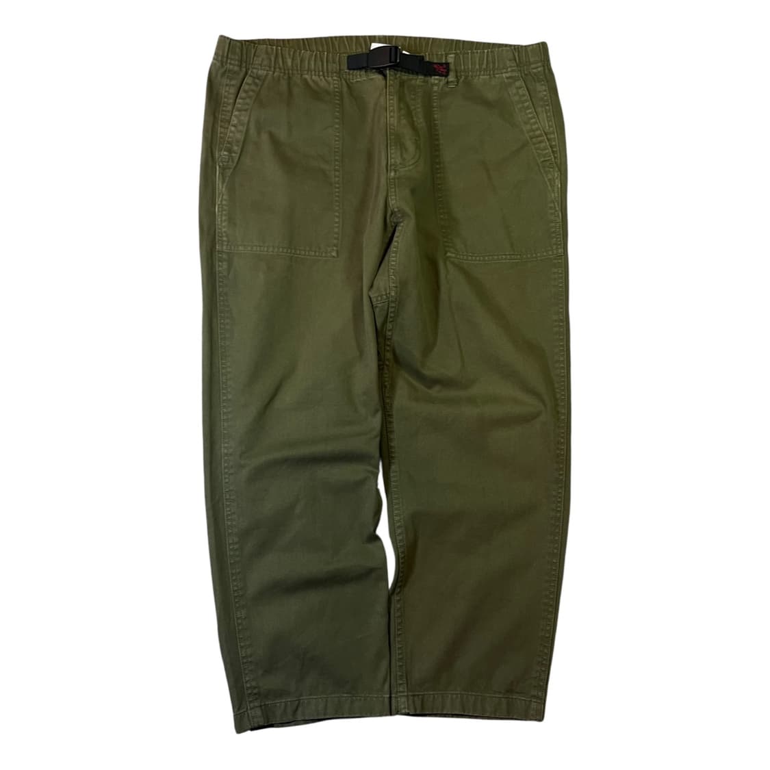 그라미치 벨티드 코튼팬츠 상품이미지1