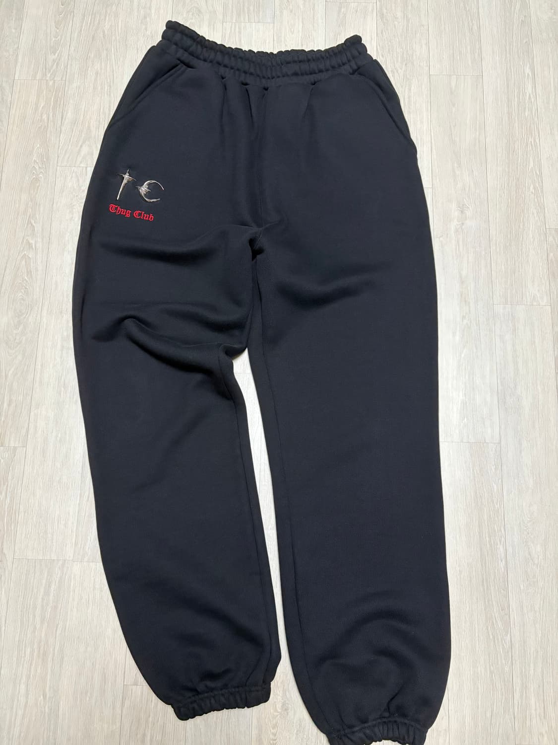 떠그클럽 조거팬츠 블랙 1 size 상품이미지1