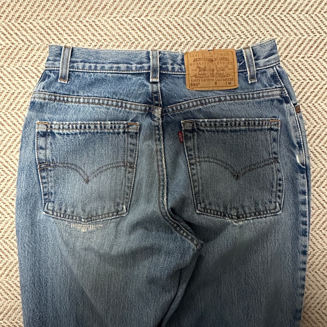 LEVI'S 550 90's usa made denim pants 상품이미지3