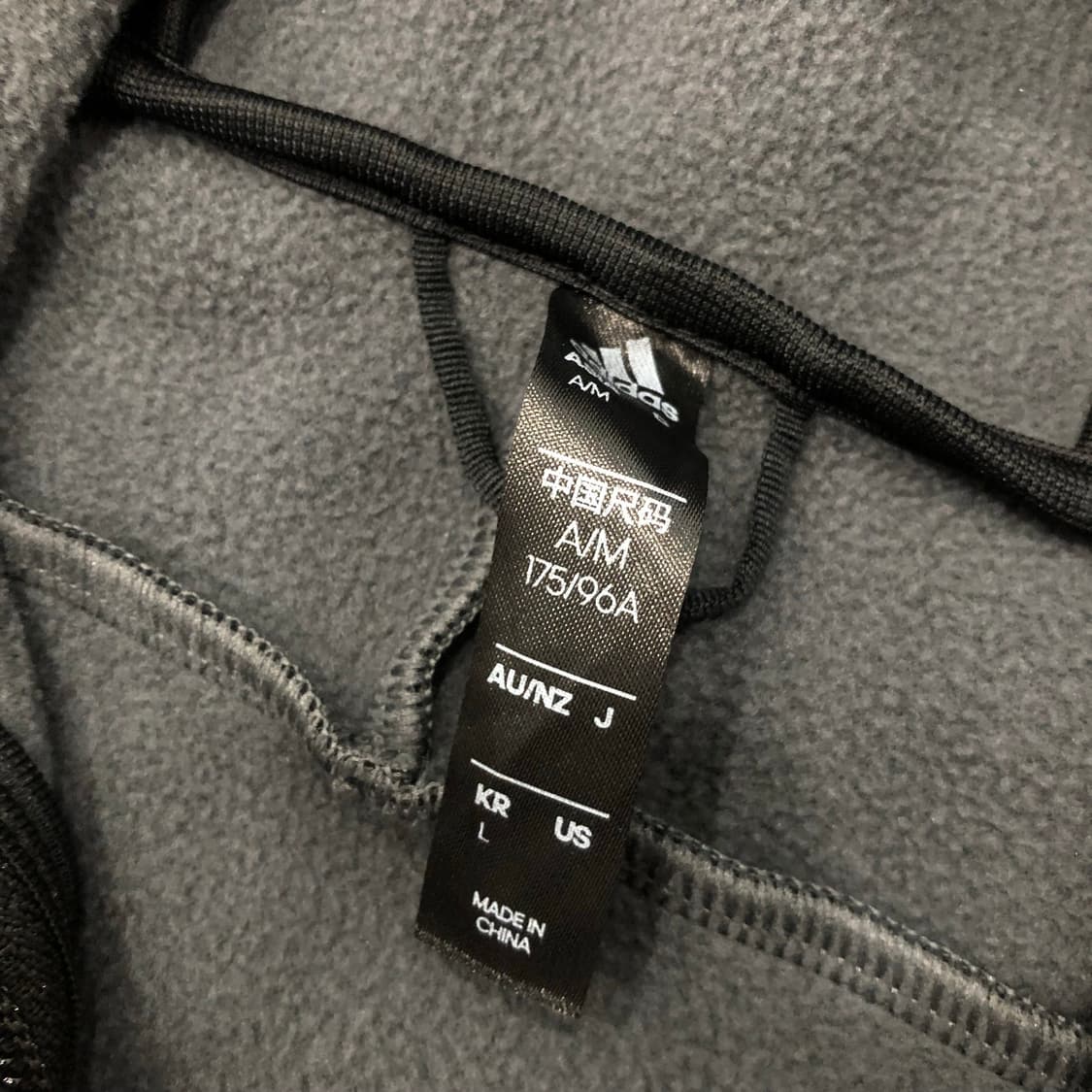 L 아디다스 신형 소프트쉘 후드집업 자켓 상품이미지4