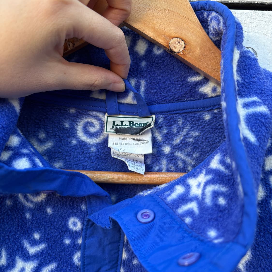 L.L.bean 엘엘빈 플리스 후리스 풀오버 상품이미지3