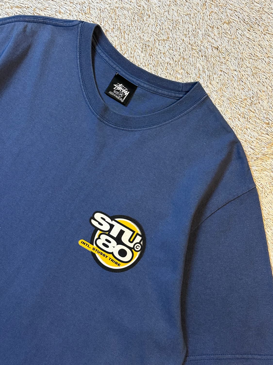 스투시 STUSSY 핫 80 반팔 티셔츠 미드나잇 상품이미지2