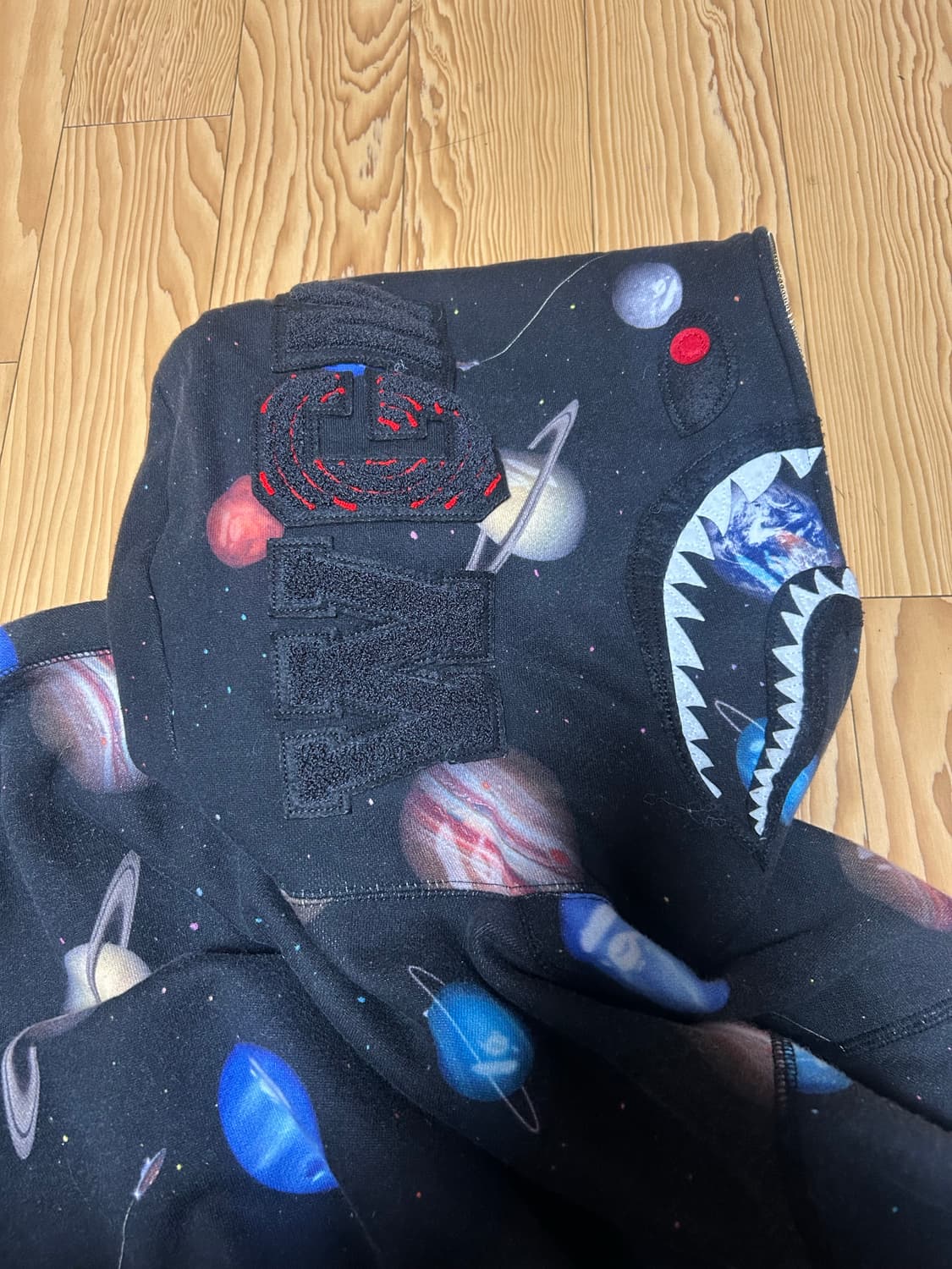 베이프 갤럭시 후드집업 XL 상품이미지3