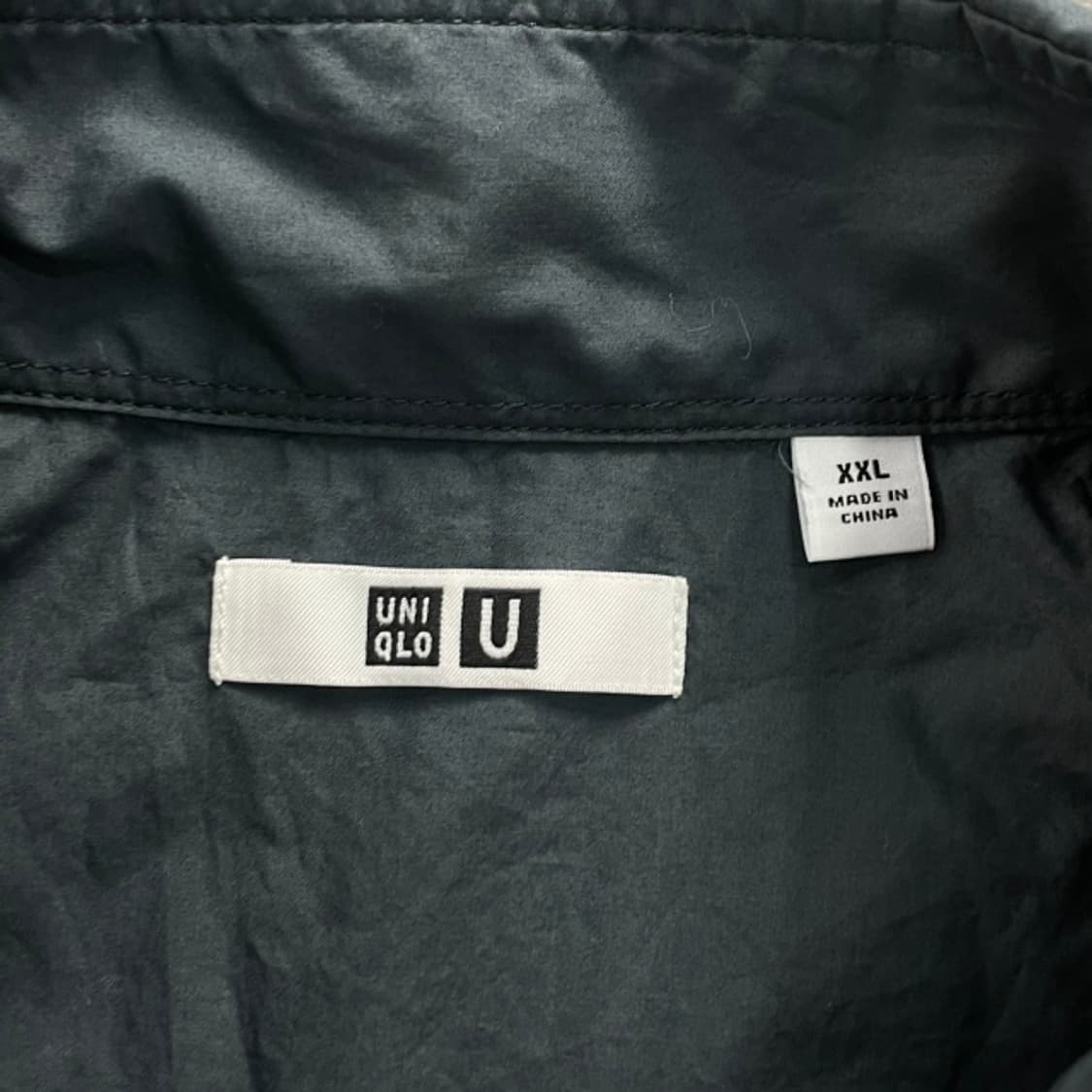 105 유니클로 U 오버사이즈 나일론 셔츠  상품이미지3