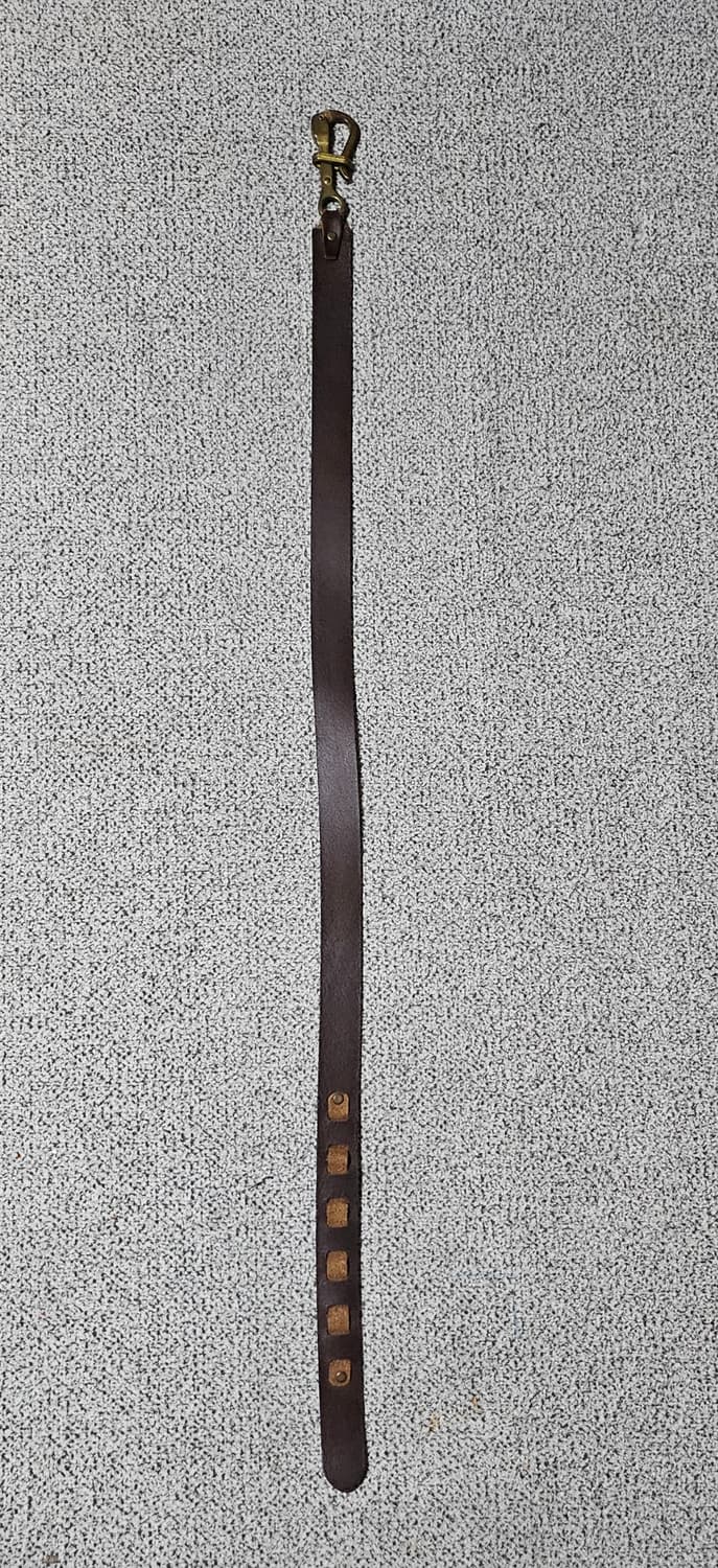 가죽 퀵릴리즈 벨트 브라운  상품이미지8