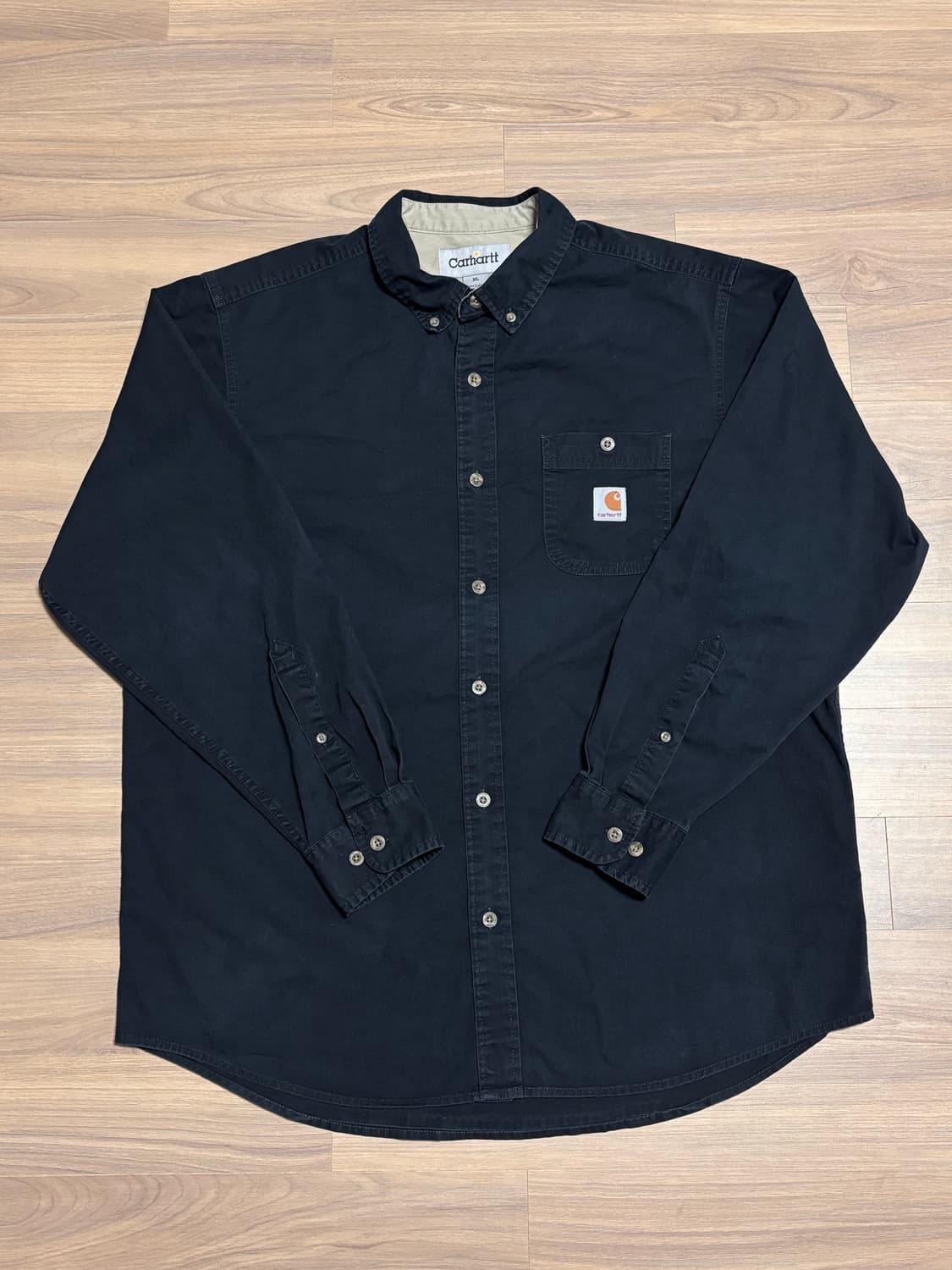 칼하트 셔츠 XL 블랙 상품이미지1