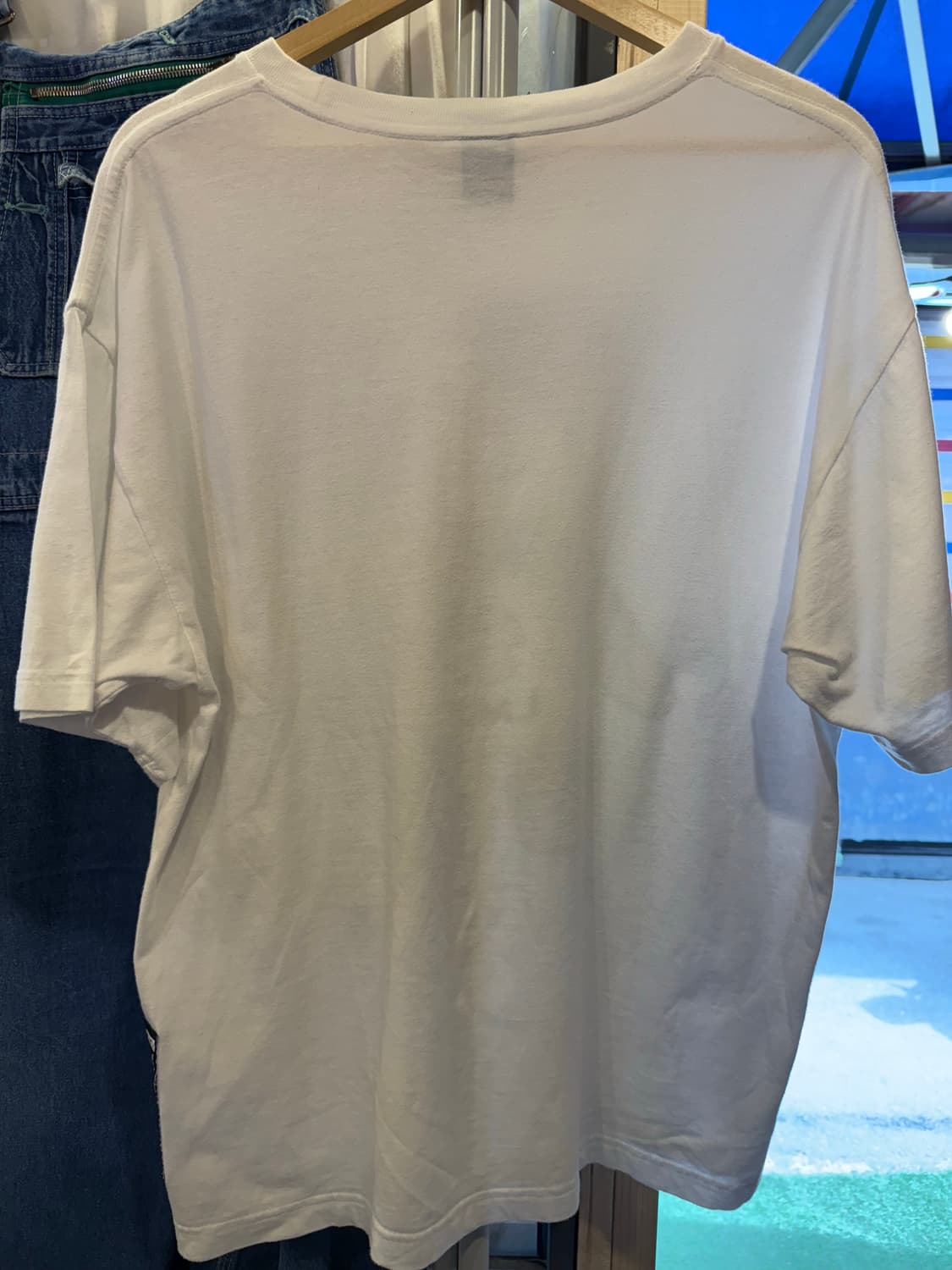 LMC 곰돌이 프린팅 화이트 반팔 티셔츠 상품이미지4