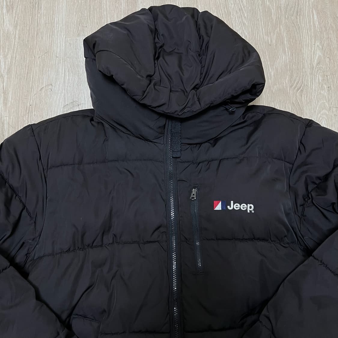 지프 남성 빅로고 후드 패딩 L/100  상품이미지2
