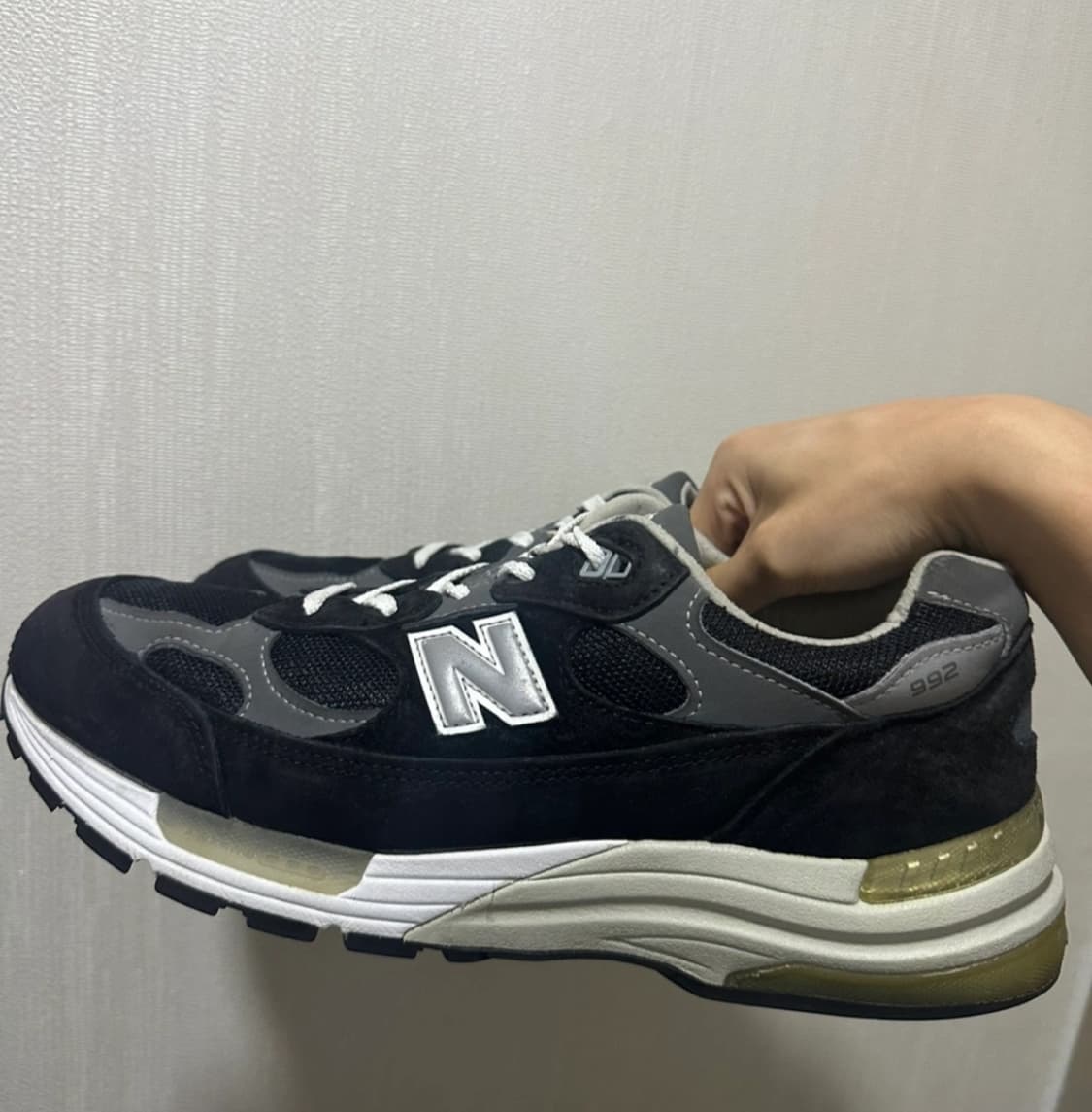 285) 뉴발란스992 블랙 팝니다 상품이미지1