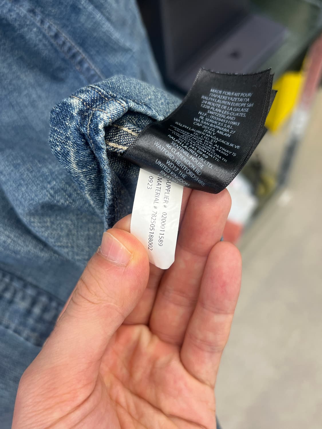 (M) RRL 더블알엘 웨스턴 셔츠 중청 상품이미지7