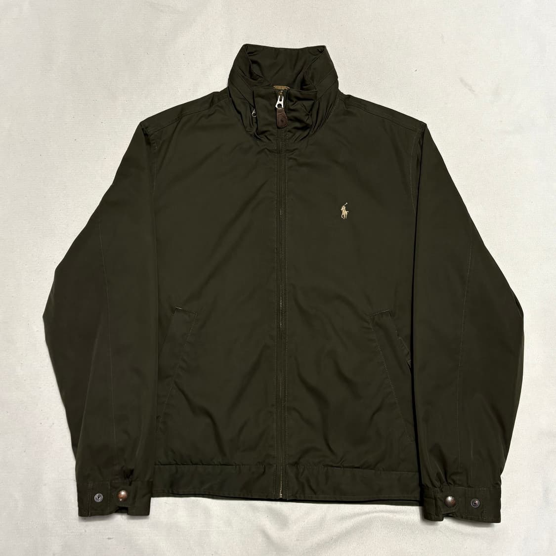 M 폴로 랄프로렌 카키 폴리 블루종 자켓 상품이미지2