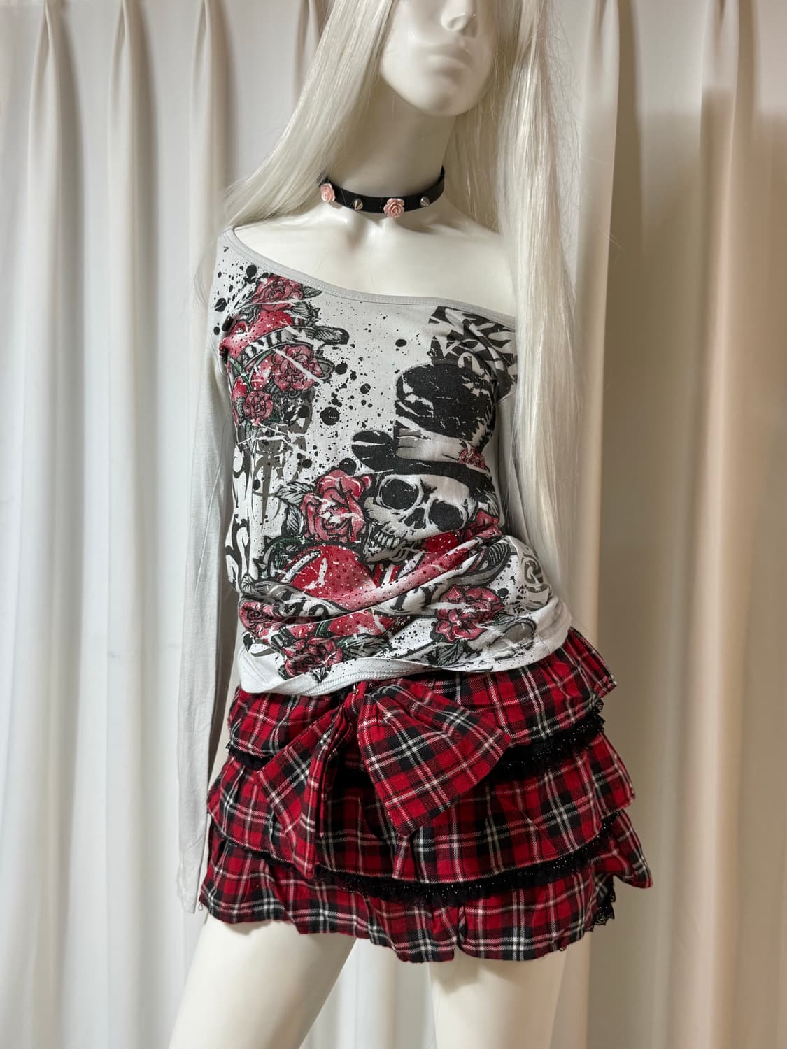 Dig deep skull t 상품이미지4