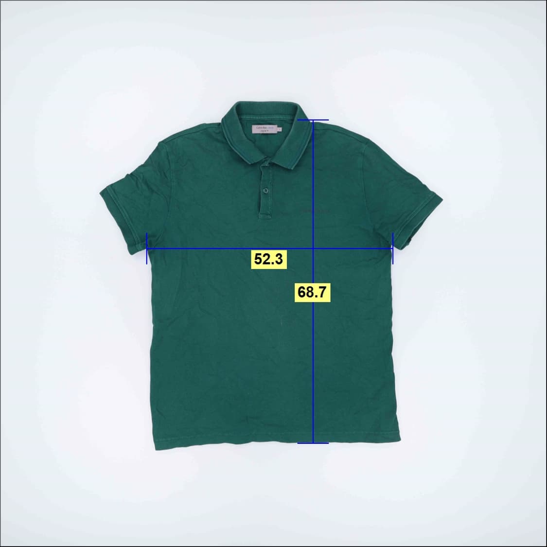 L 캘빈클라인 반팔 PK셔츠 0311H1 상품이미지6