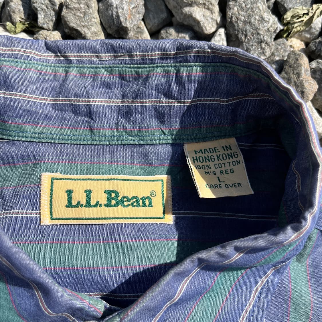 L.L.Bean 스트라이프 셔츠 (실측확인) 상품이미지2