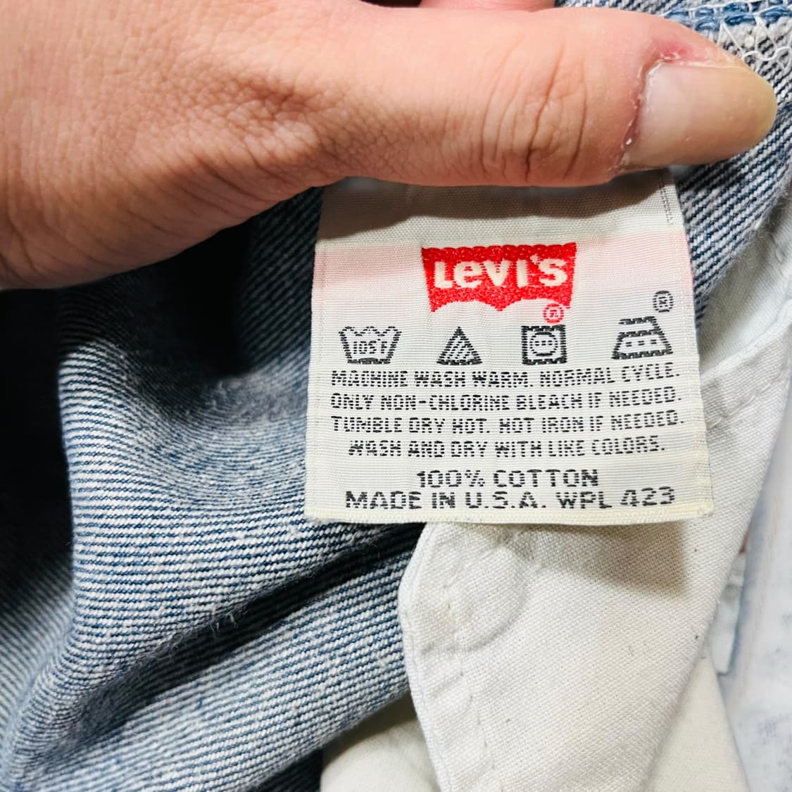 Made in USA Levi's 501-0115 Denim pants 상품이미지7