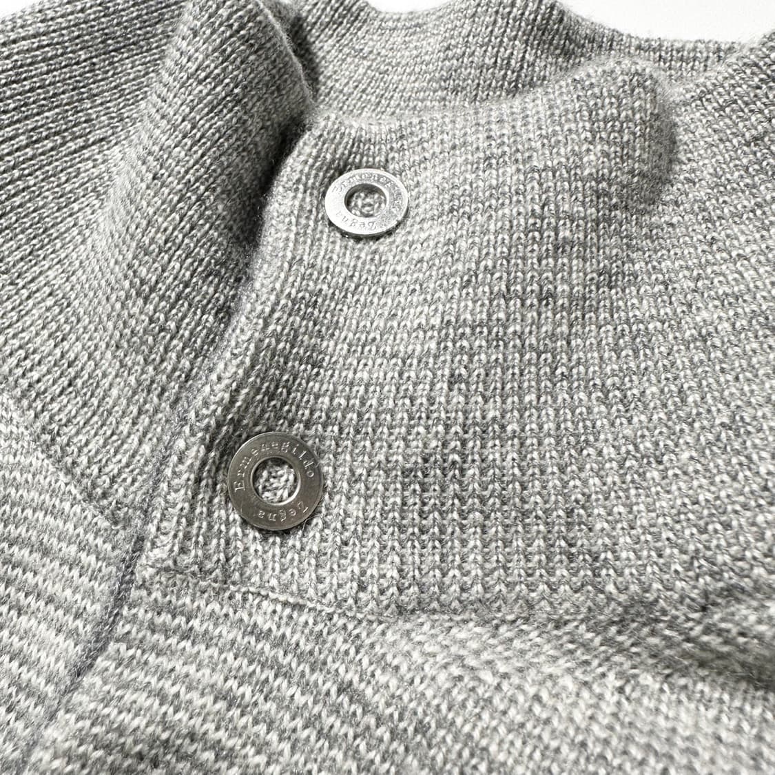 (매장판) 에르메네질도 제냐 캐시미어 100% 하프집업 니트 상품이미지6