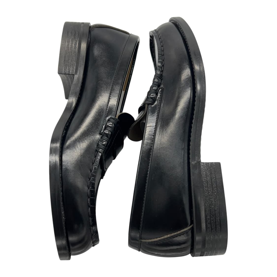 260 하루타 6550 페니 로퍼 블랙 상품이미지3