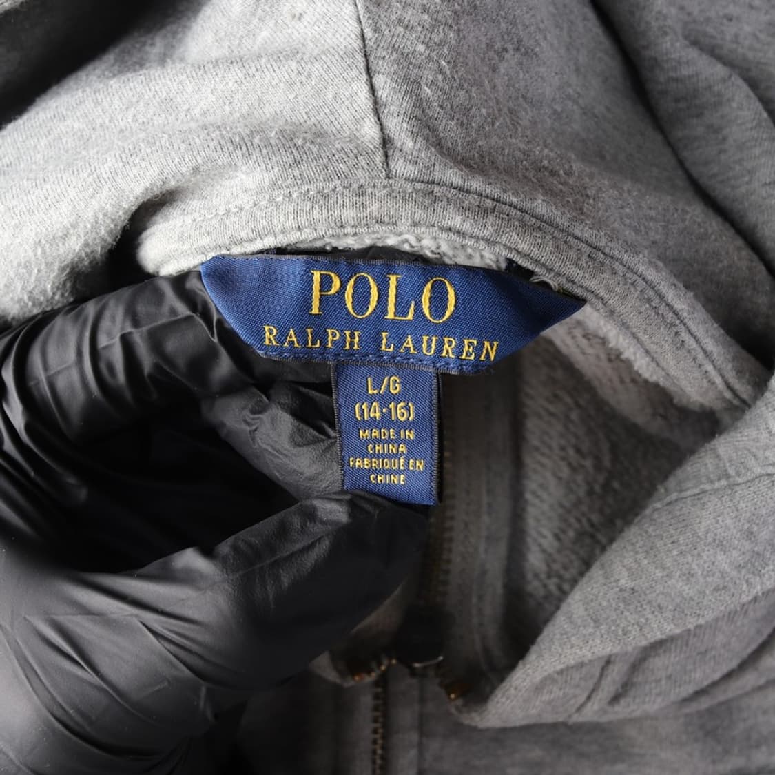 폴로 랄프로렌 보이즈 풀집업 후드 L 14-16 상품이미지5