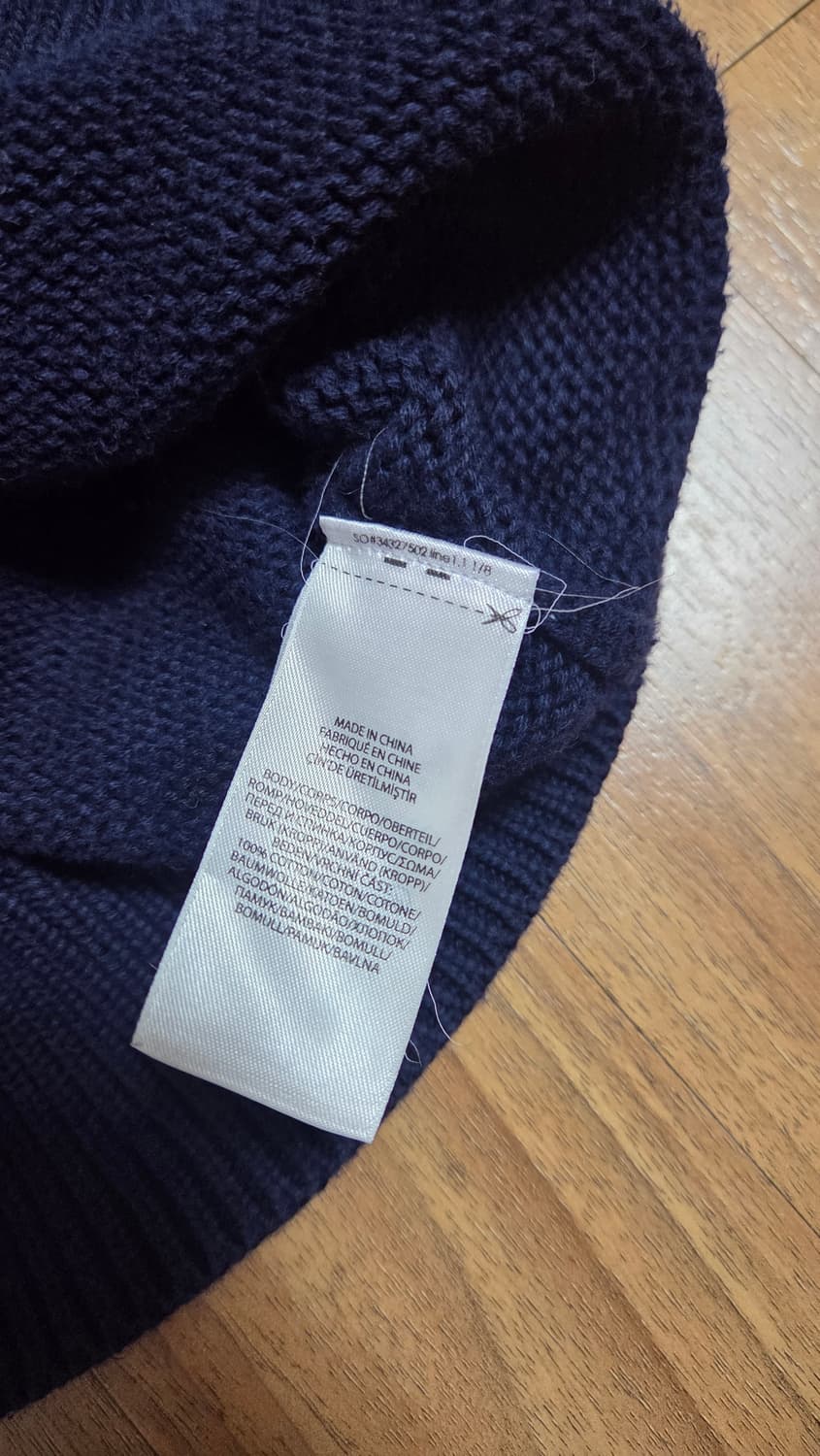 폴로 RL 로고 네이비 니트 상품이미지6