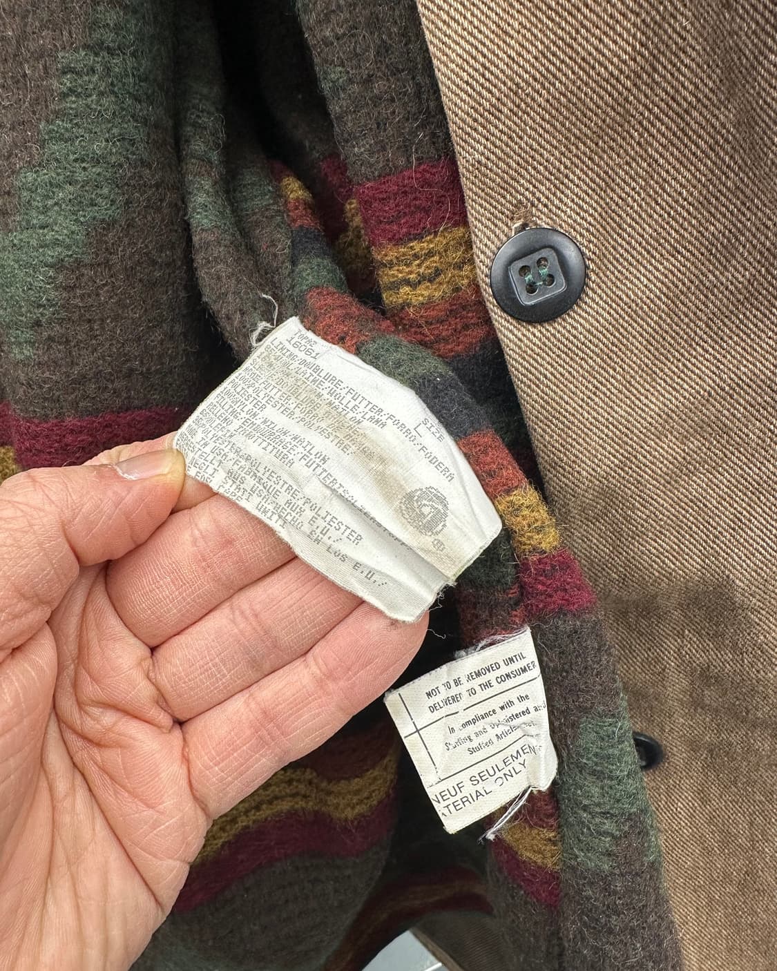 (105~110)90'S WOOLRICH USA 헌팅 자켓-M1572 상품이미지5