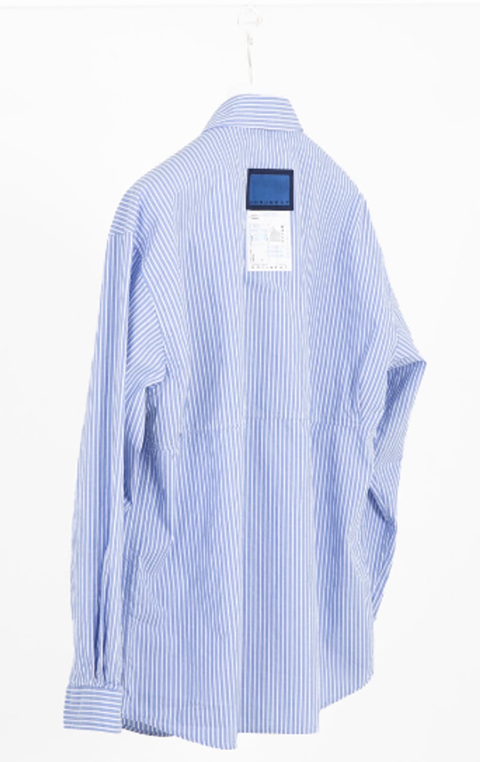 도큐먼트 백로고(BACK LOGO OXFORD SHIRT_STRIPED) 상품이미지1