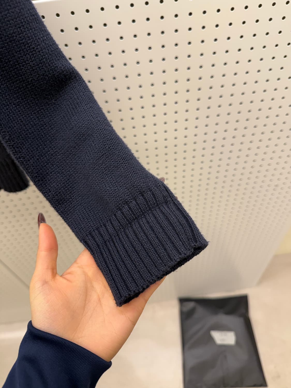 폴로 랄프로렌 집업 니트 네이비 U1667 상품이미지4