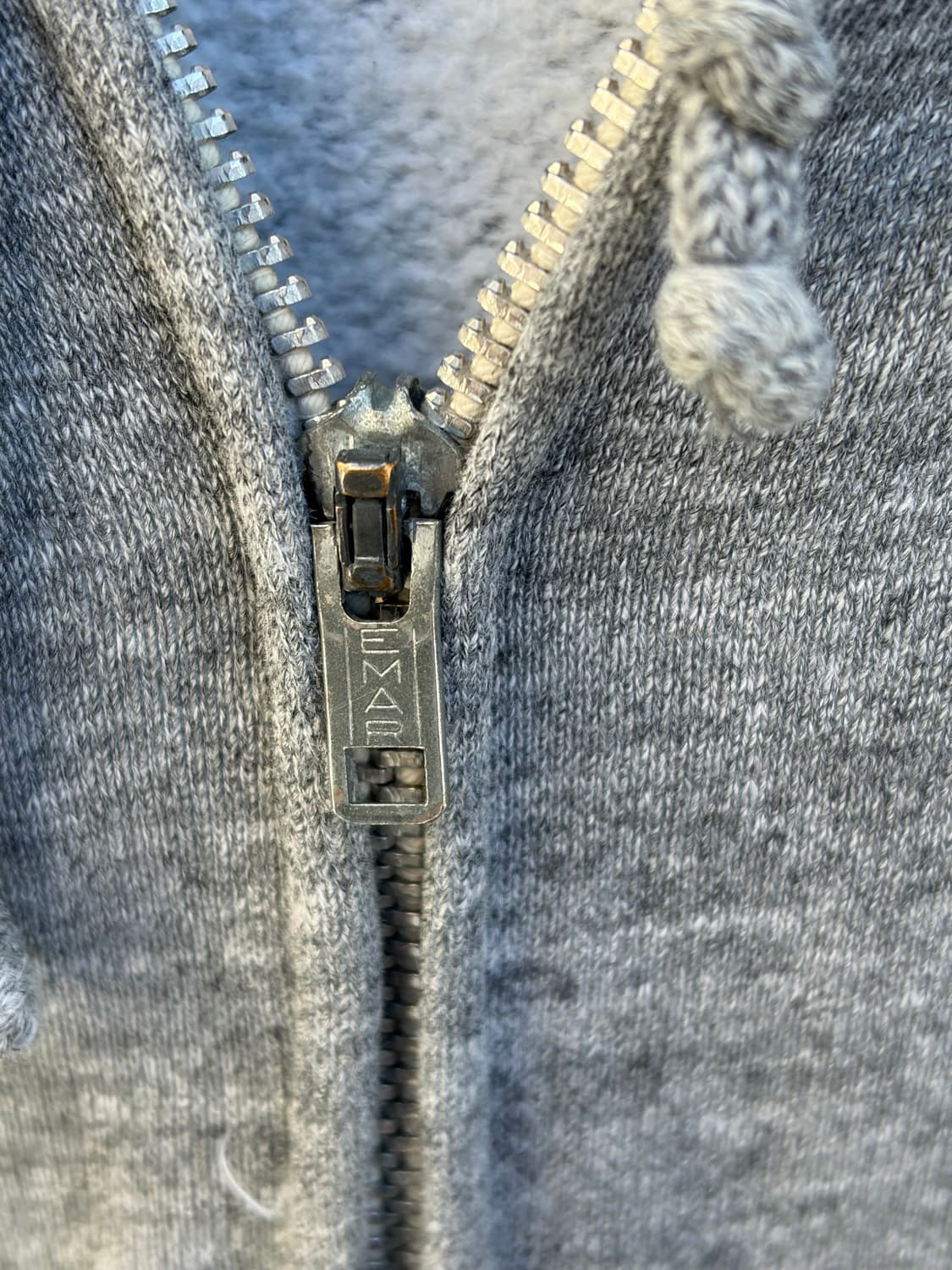 50s 칼리지 후드집업 상품이미지4