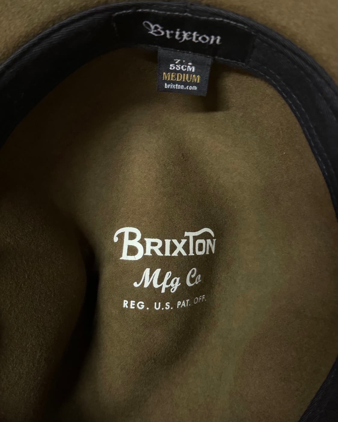 브릭스톤 패커블 울 펠트 페도라 M 상품이미지5