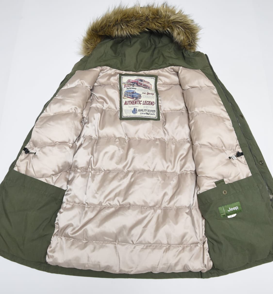 Jeep 카키 야상 점퍼 M 상품이미지2