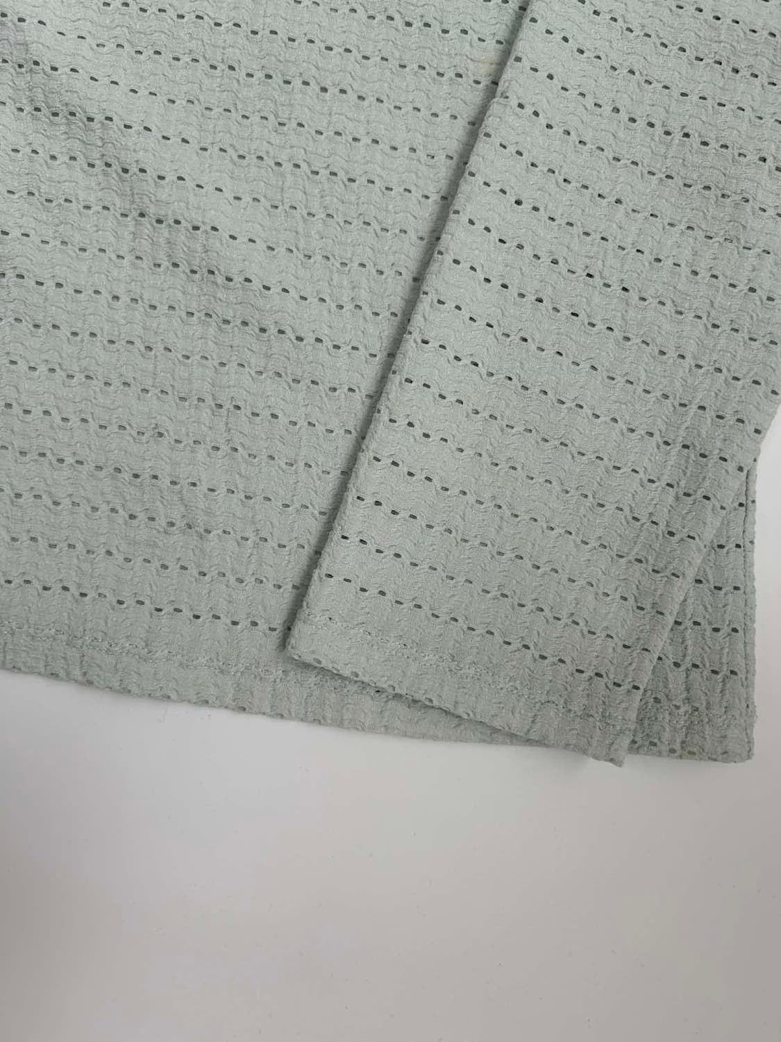 [S]ORR 오르 펀칭 텍스처 롱슬리브 티셔츠 민트 상품이미지8