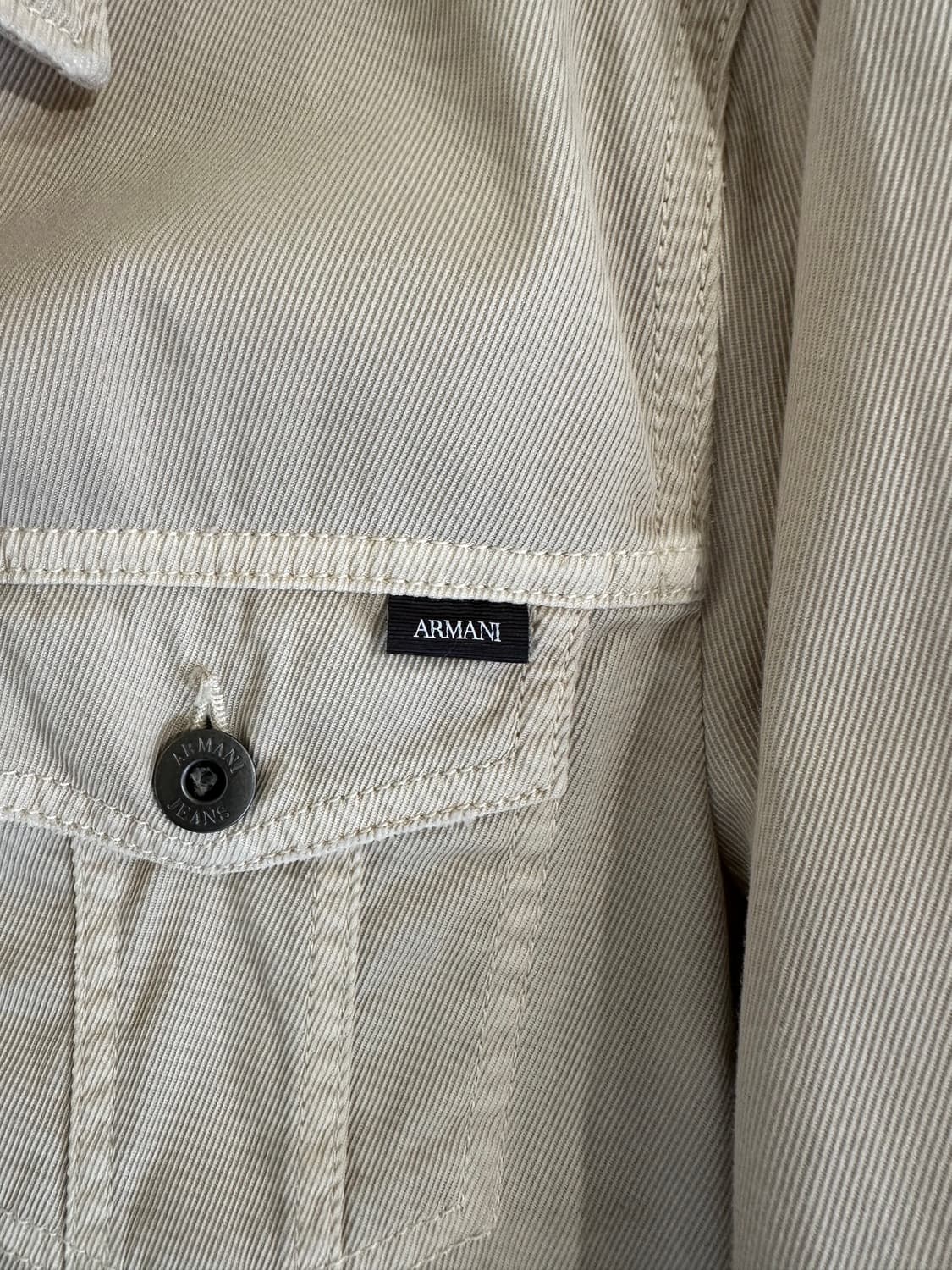 아르마니 진스 데님 트러커 자켓 상품이미지6