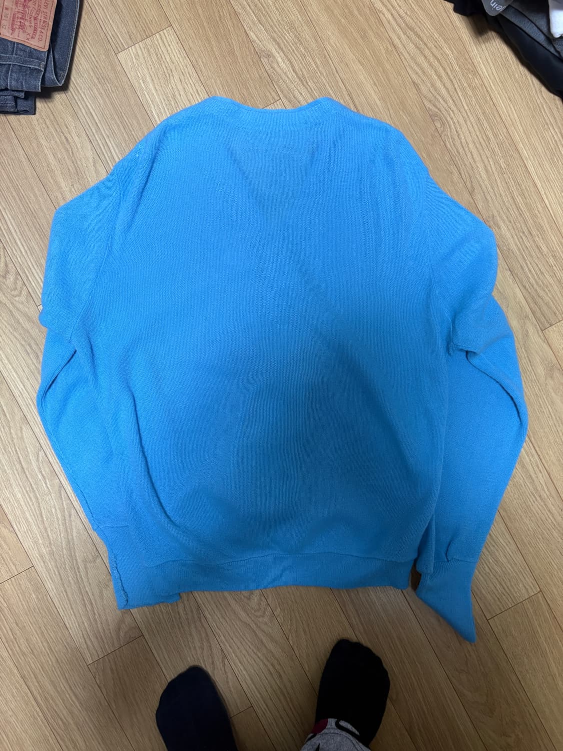 70s izod 라코스테 아크릴 가디건 상품이미지5