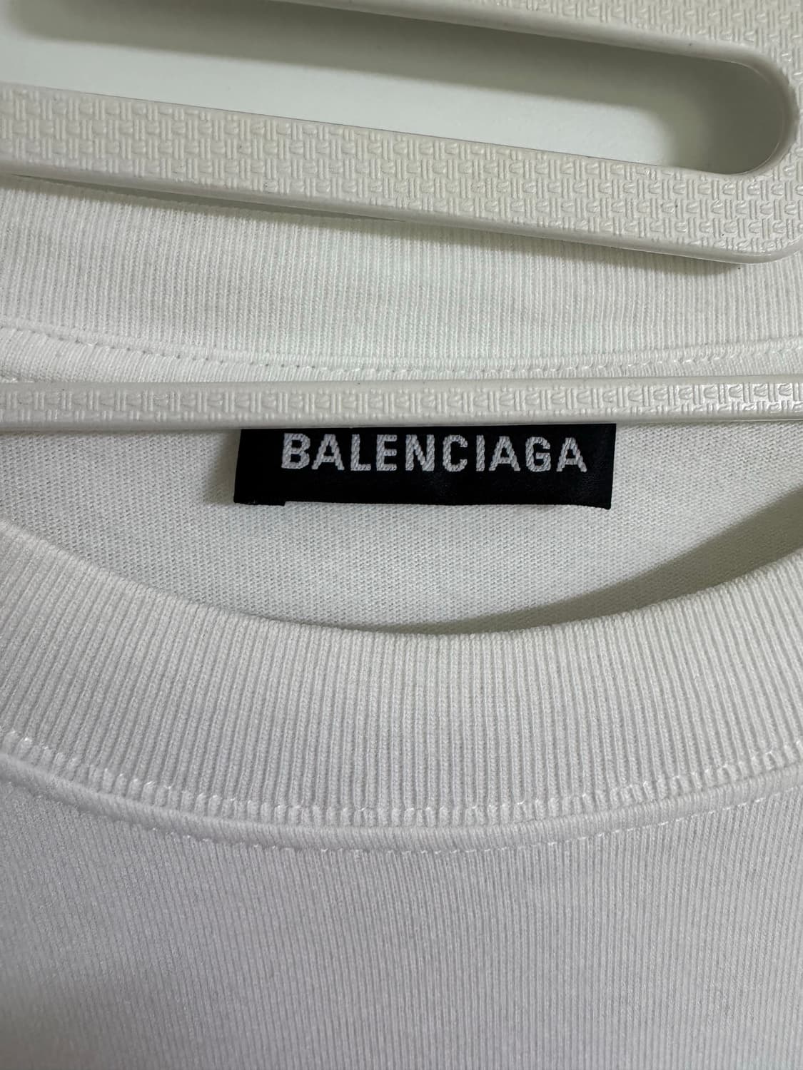 <M> 발렌시아가 리얼 아트워크 반팔 티셔츠 화이트 상품이미지2