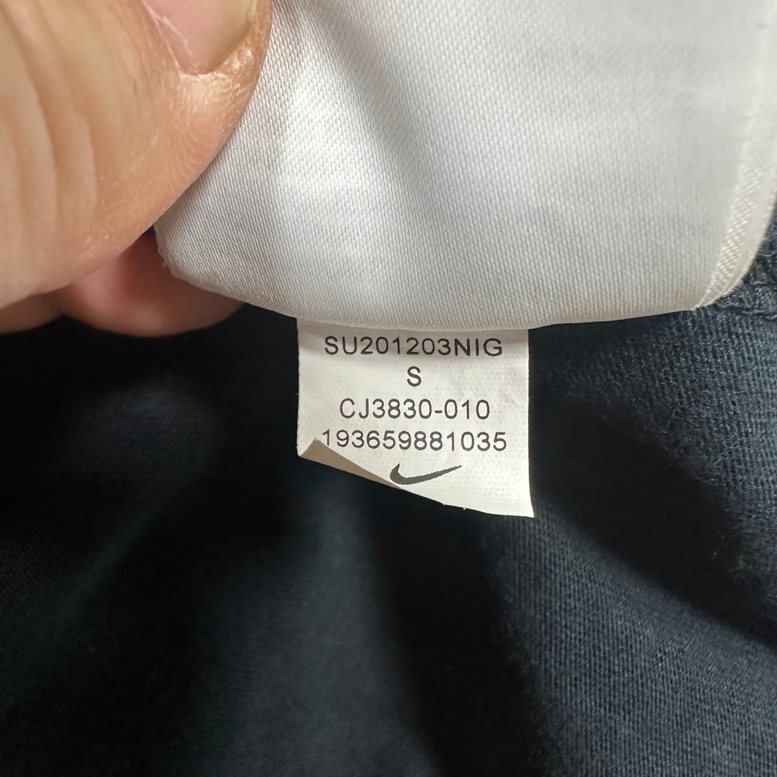 ✨ (바배) 나이키 더블스우시 빅스우시 블랙 원피스  상품이미지5