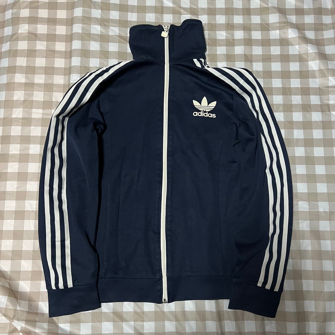 아디다스 유로파 져지 네이비 90 집업 트랙탑 삼선 Y2K 상품이미지1