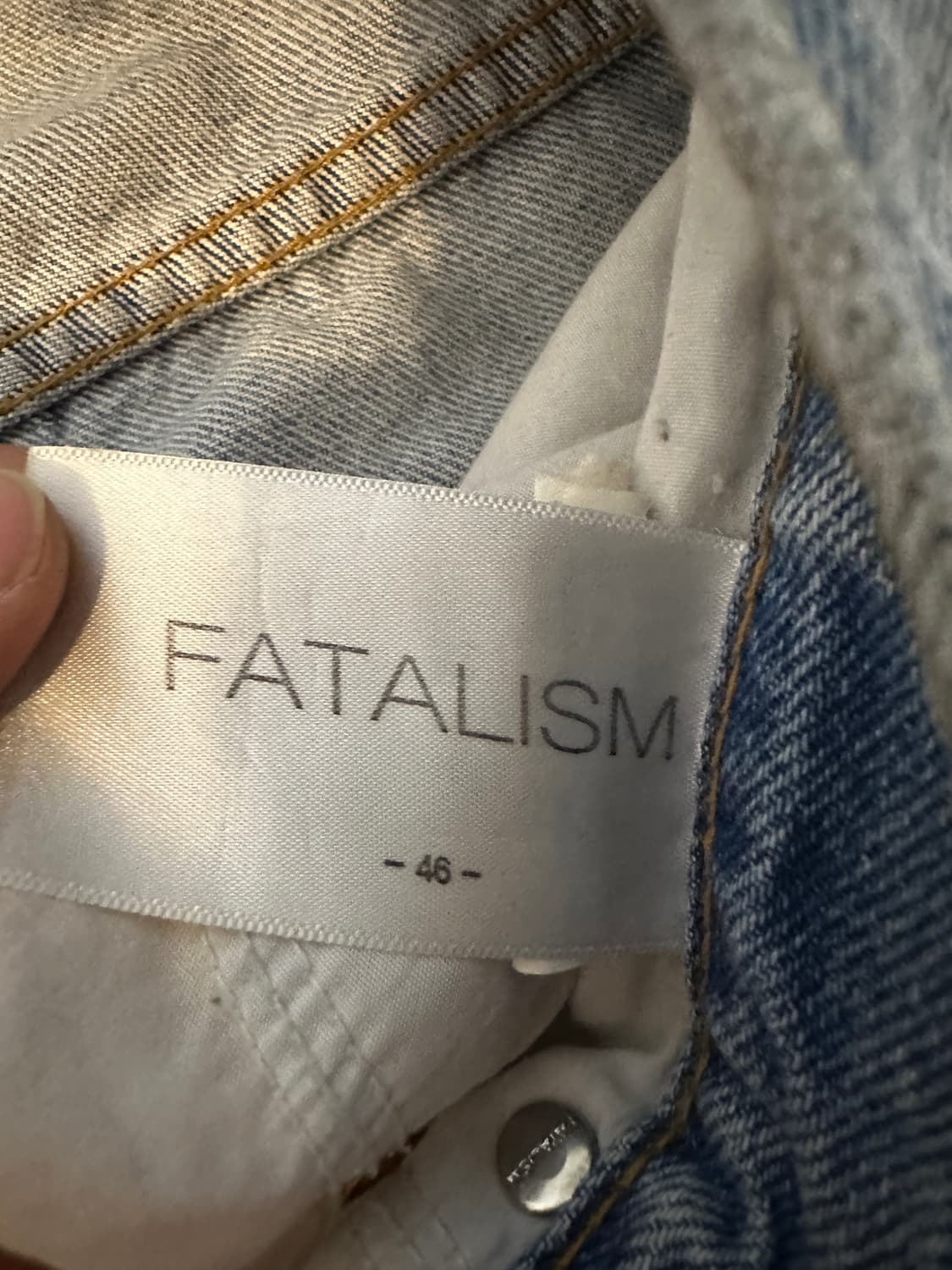 페이탈리즘 페인트 디테딜 연청 46 상품이미지2