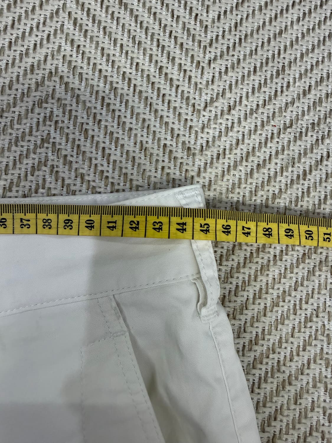 정품) 빈폴 남성 화이트 반바지 90(36인치) 상품이미지9