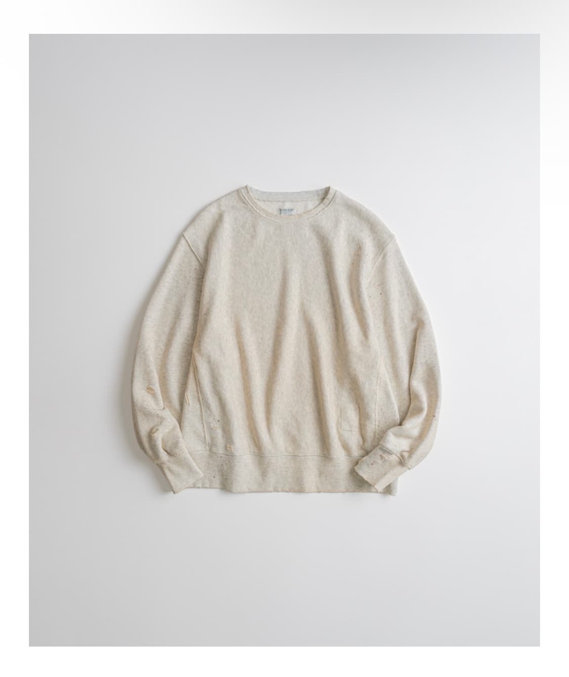 비헤비어 스웻셔츠 더스트 오트밀 상품이미지4