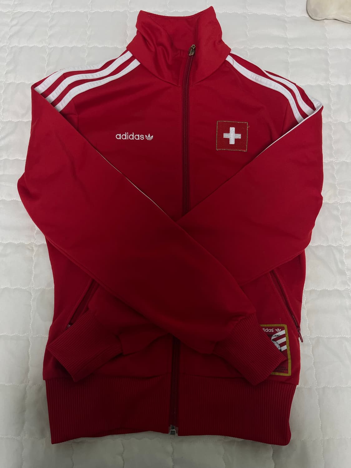 아디다스 레드 스위스 저지 상품이미지1