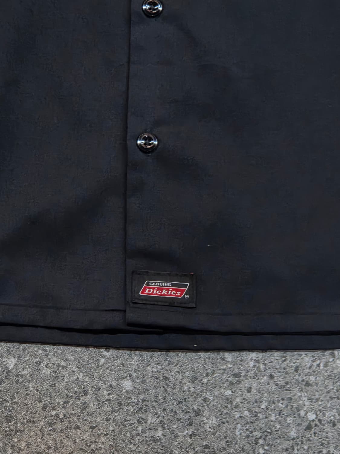 Dickies 디키즈 블랙 블루 반팔셔츠 상품이미지4